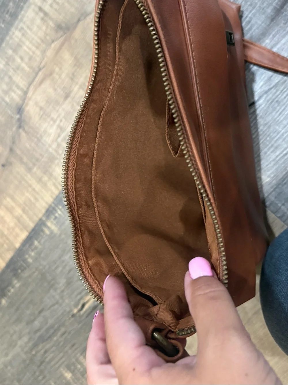 Classic Brown Crossbody Purse